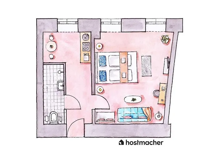 Lite 1br Near Metro & Center By Hm * Vídeň